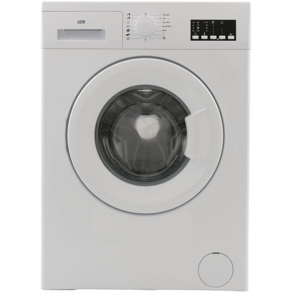 Machine à Laver Listo 5 Kg Notice Listo Lave linge compact LF612-L3b pas cher - Auchan.fr