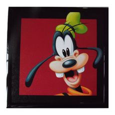  Tableau Dingo Disney Mickey cadre 23 x 23 cm