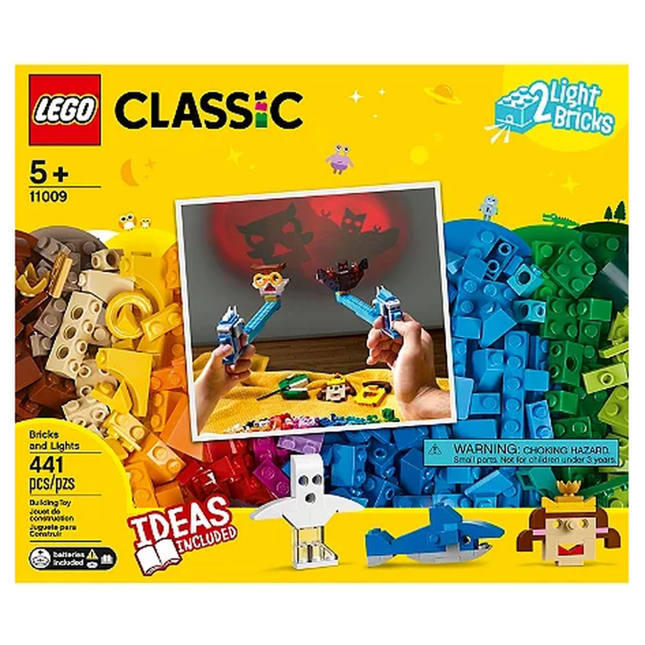 LEGO Classic 11017 - Monstres Créatifs, Boite de Briques, 5 Jouets en Forme  de Mini-Monstre à Construire pas cher 