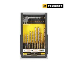 Pack Perceuse PEUGEOT ENERGYDRILL-18V20 - 2 batteries 18V 2.0 Ah - 1 chargeur - coffret 37 pièces 2