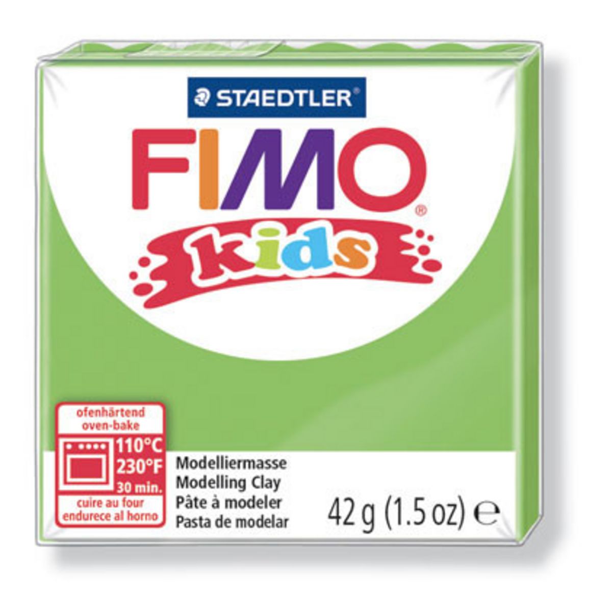 Fimo Pâte Fimo Kids 42 g Vert clair 8030.51