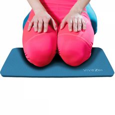 Tapis de yoga, de gym pour genoux 60 x 25 x 1,5 cm (Bleu)