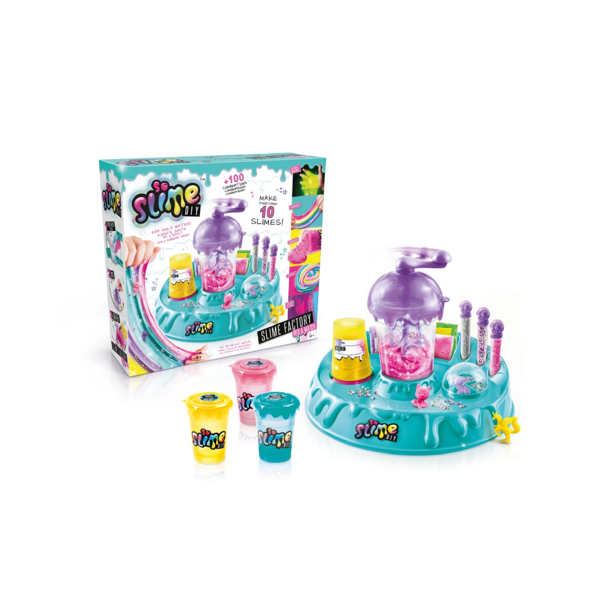 Slime Mix'in Kit- Pack 10 Slime au meilleur prix