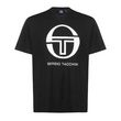 T-shirt Noir Homme Sergio Tacchini Iberis. Coloris disponibles : Noir
