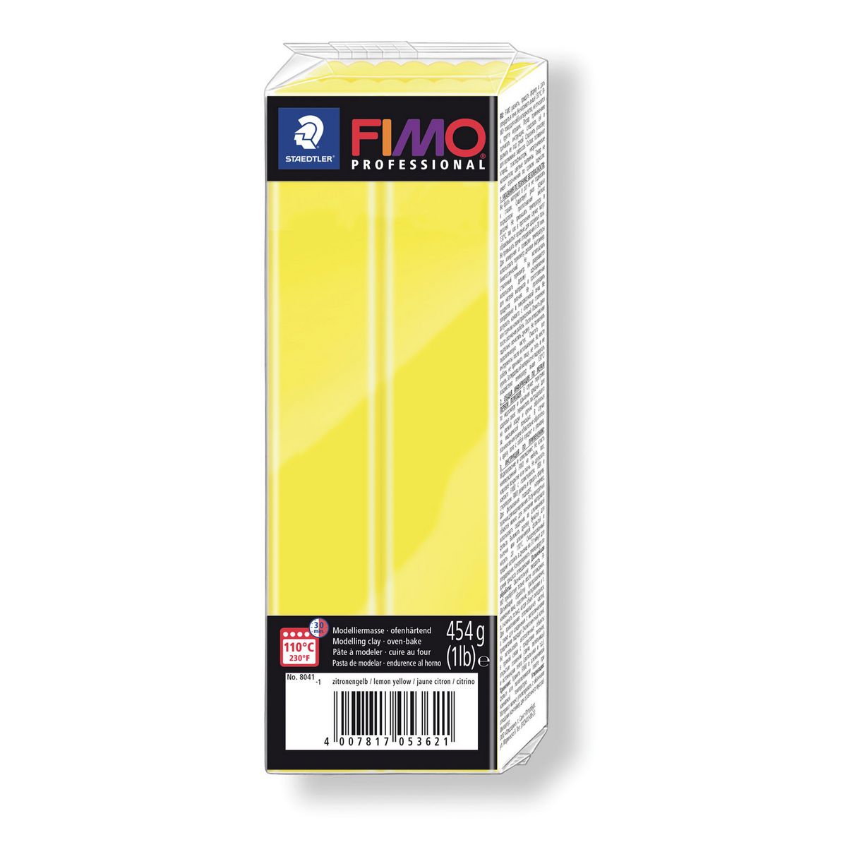 Fimo Pâte Fimo Professional 454 g Citron 8041.1