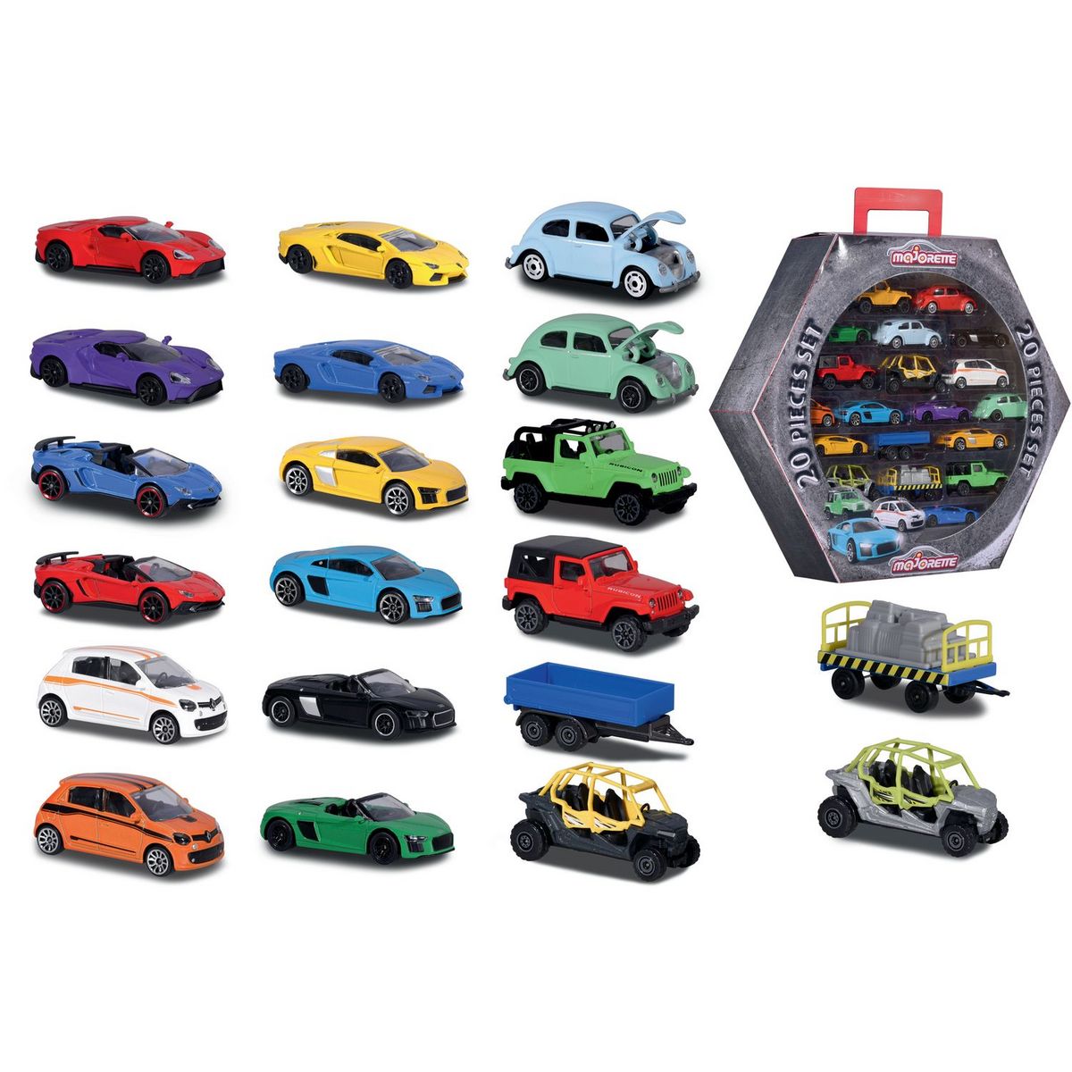 Coffret de 20 véhicules Hot Wheels