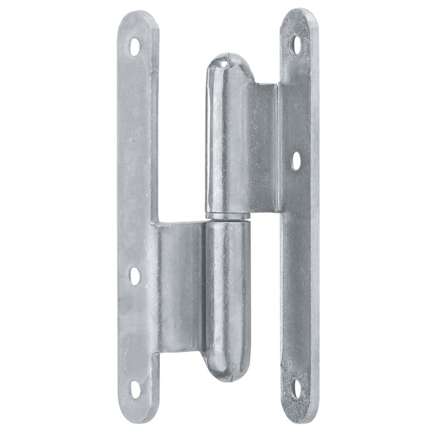 Barre de pivot 30x30mm cornière gauche finition époxy blanc - HERACLES -  BLI-BPI10004