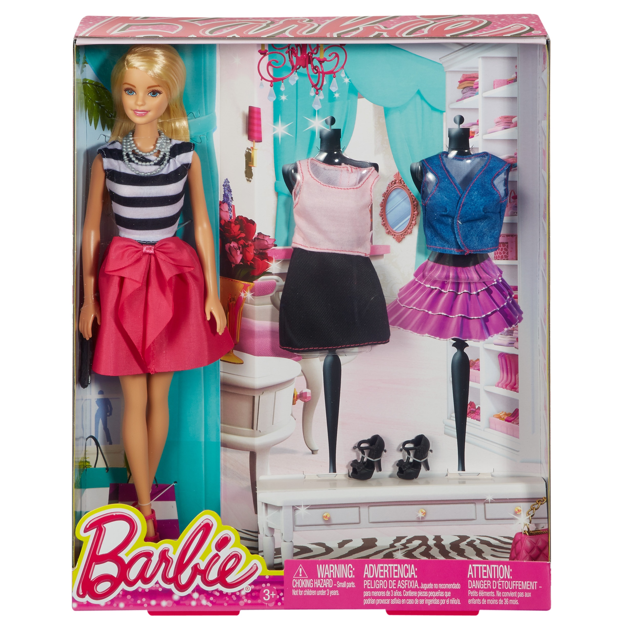 Barbie-Coffret d'accessoires