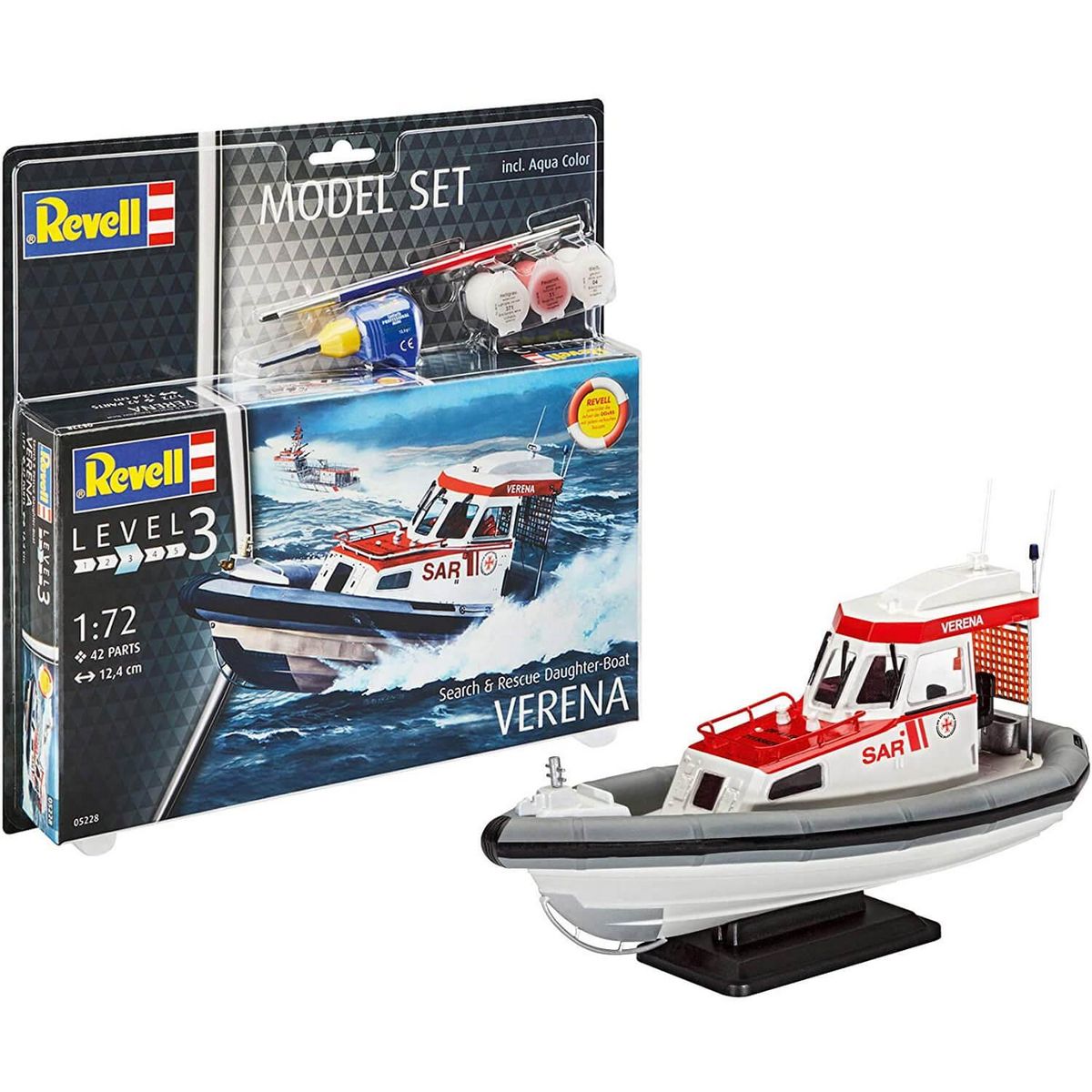 Revell Maquette bateau : Model Set : Search & Rescue Daughter-Boat VERENA