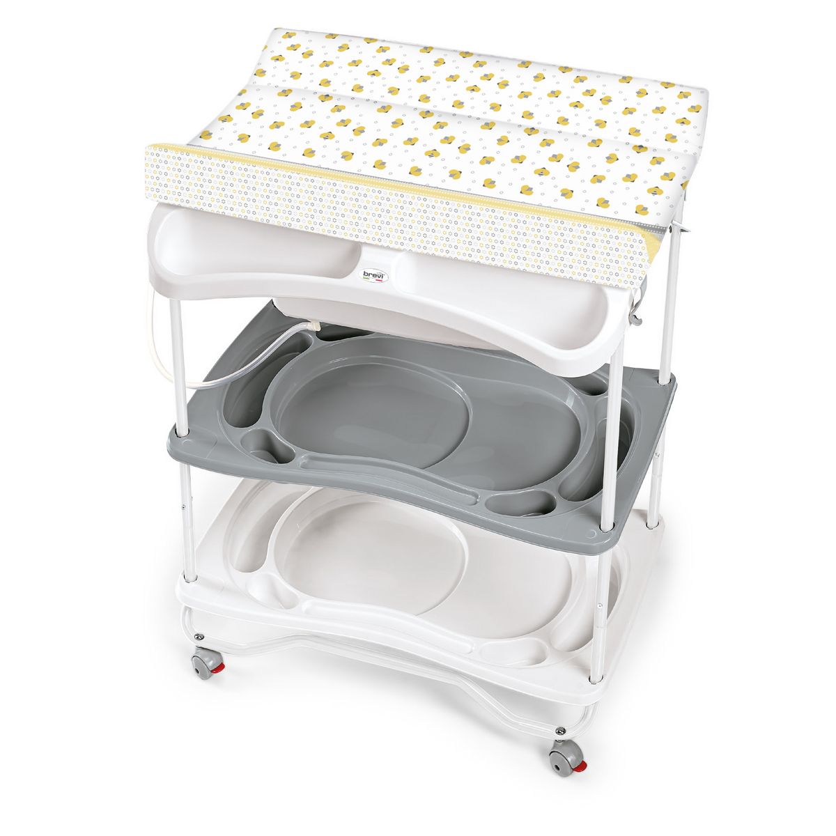 Brevi Table A Langer Avec Baignoire Atlantis Liloo L Abeille Pas Cher A Prix Auchan