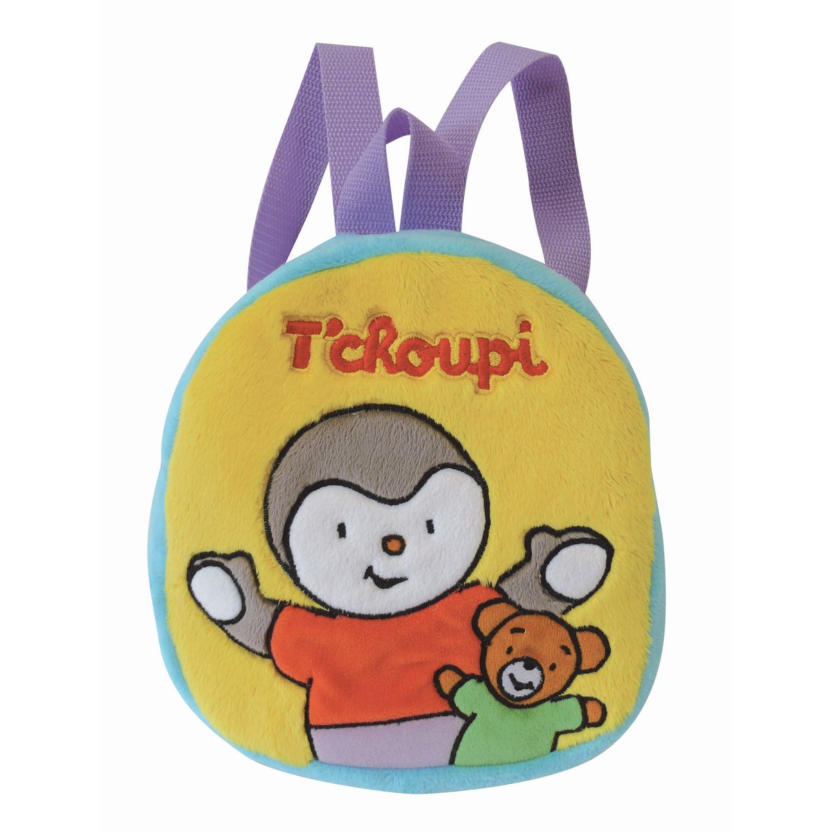 Coffret cadeau Tchoupi : Peluche et sac à dos