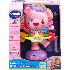 VTECH Hula-Hoop - P'tit lion à ventouse rose 