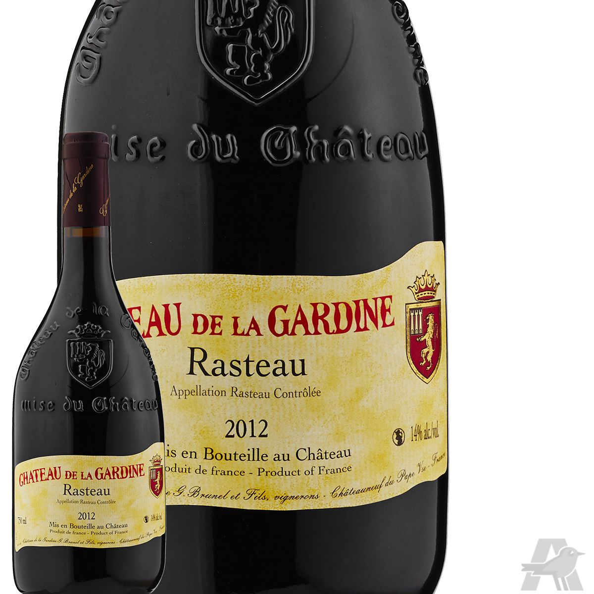 Château de la Gardine Rasteau Rouge pas cher à prix Auchan