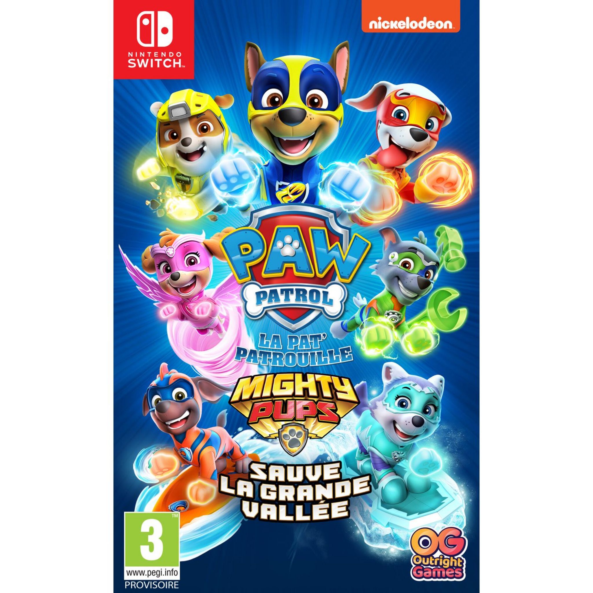 Promo Paw patrol talkie walkie 3d pat patrouille chez Auchan Supermarché