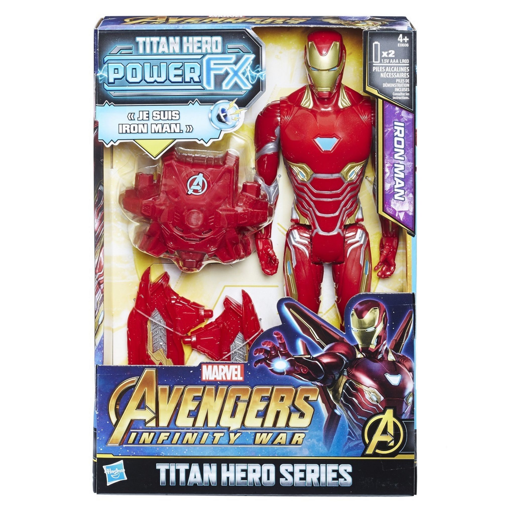 Marvel Avengers Titan Hero Series, figurine de collection Iron Man de 30  cm, jouet pour enfants à partir de 4 ans À partir de 4 ans 