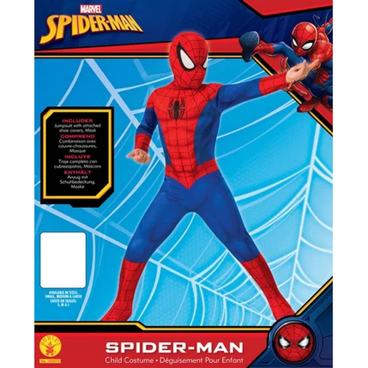 Déguisement adulte Spiderman Taille Standard - La Grande Récré