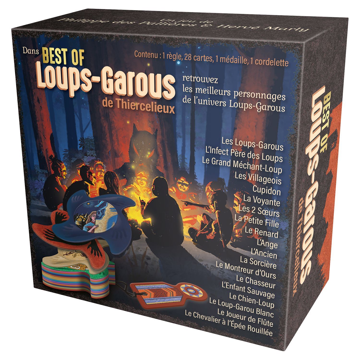 Asmodee Jeu Best Of Loups Garous De Thiercelieux Pas Cher A Prix Auchan