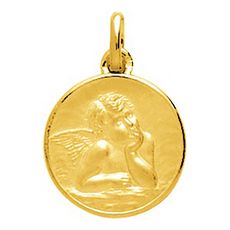 Médaille Enfant - Plaqué Or