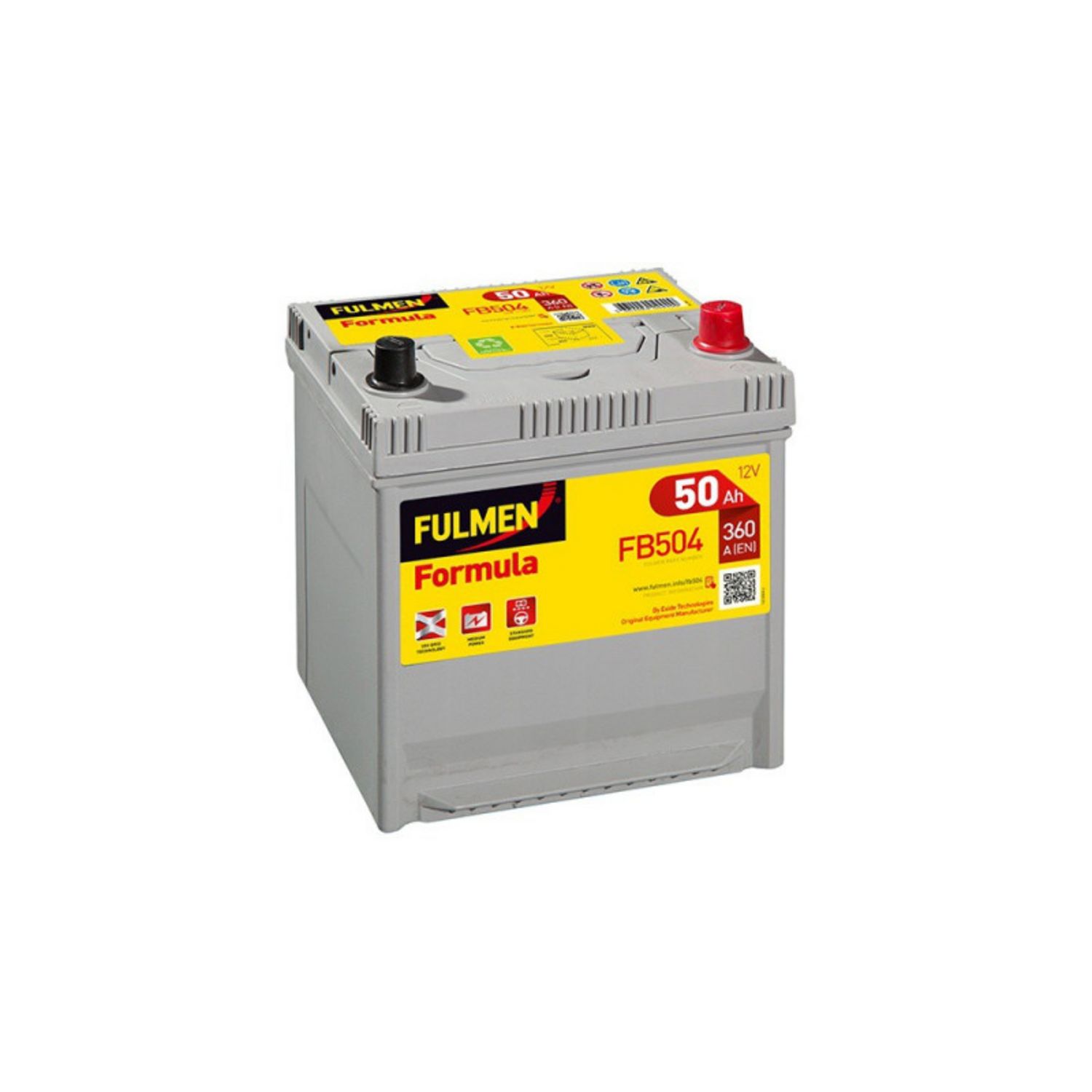 FULMEN Batterie FULMEN Formula FB800 12v 80AH 640A pas cher 