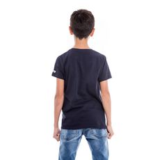 t-shirt pur coton organique nagel boy (Bleu marine)