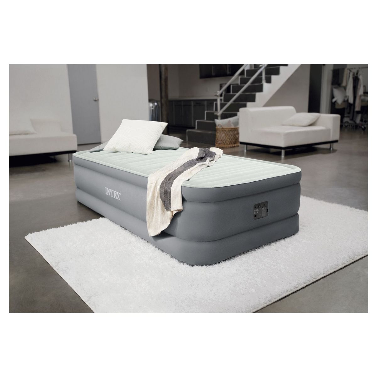 Lit matelas d'appoint auto-gonflable 1 personne pas cher