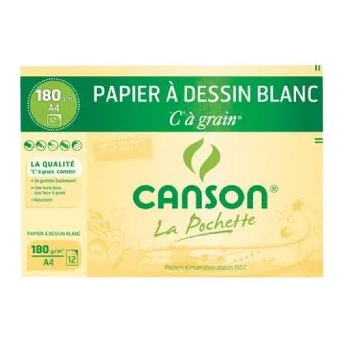 Papier, A4, 210x297 mm, 80 gr, Blanc Cassé, 20 Pièce, 1 Pq.