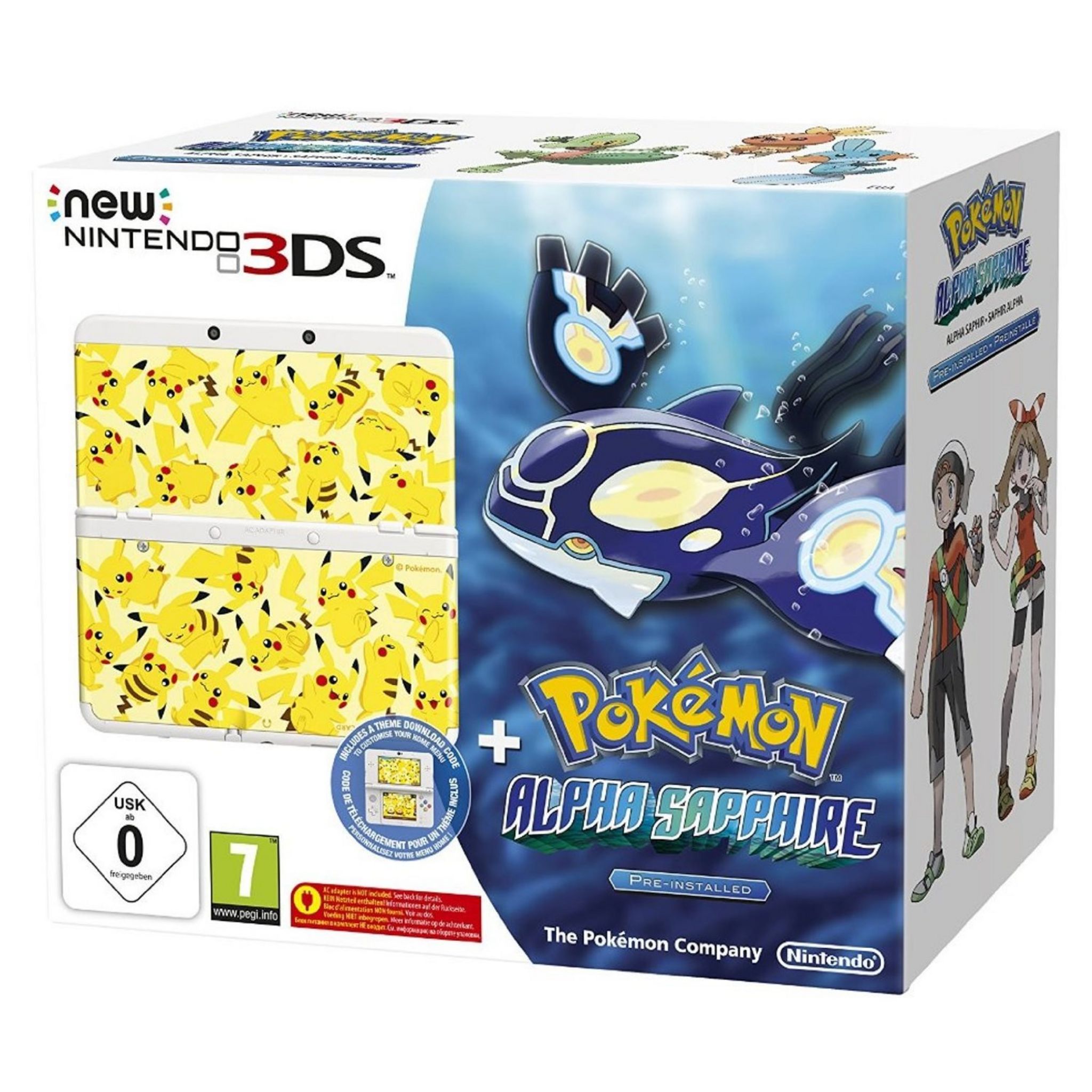 Pokemon saphir alpha 3ds nintendo - Scoop Informatique