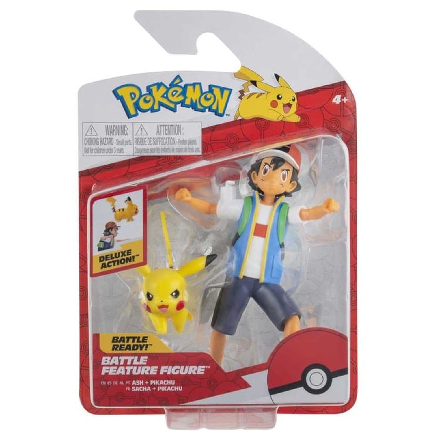 Jouet - Pokemon - Pikachu Interactif 12 Cm - POKEMON