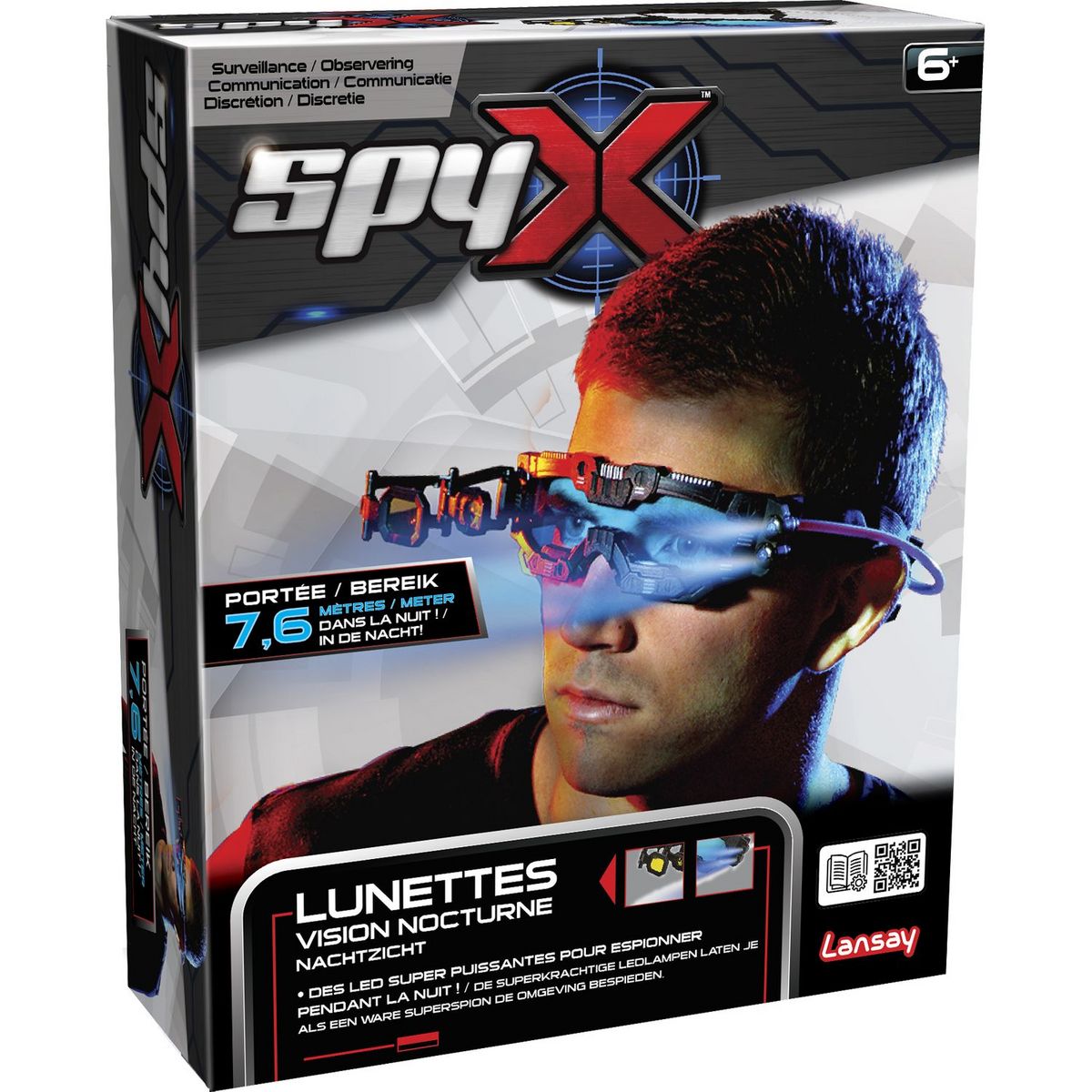 SPY X - Lunettes vision nocturne