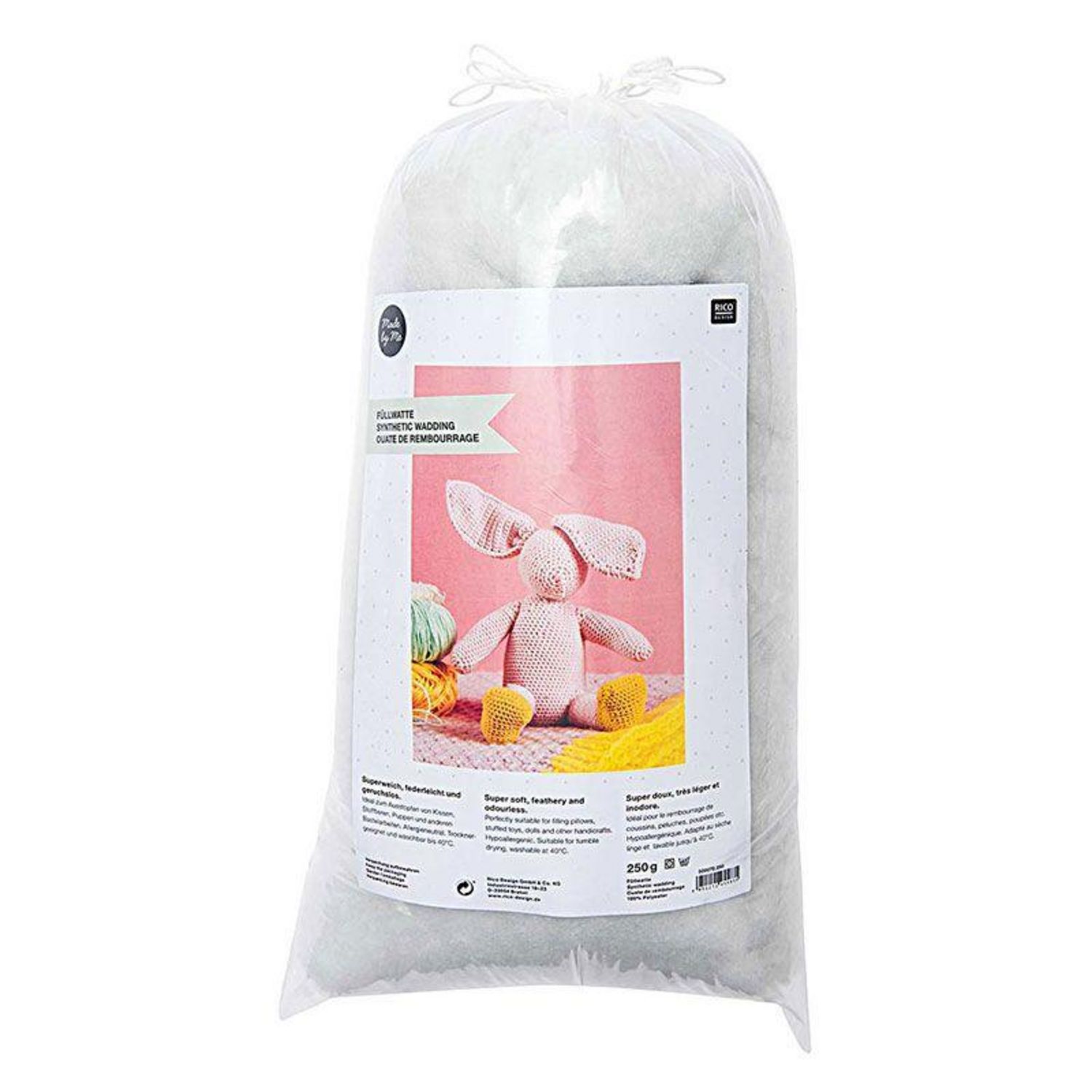 Ouate de rembourrage en coton recyclé - 250 g - Rembourrage - Creavea