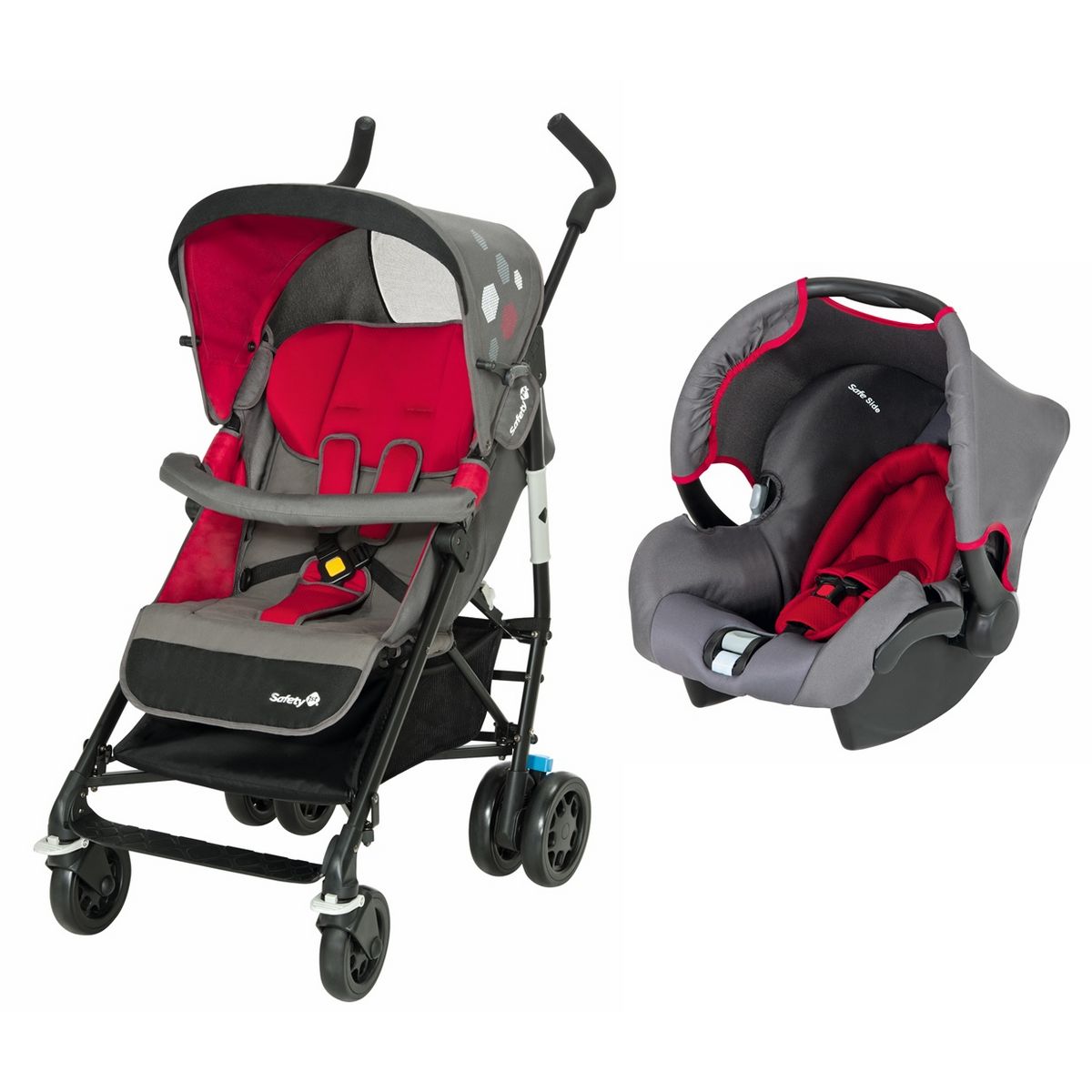 Discrimineren Miljard staal SAFETY FIRST Poussette Combiné duo Easy Way pas cher - Auchan.fr