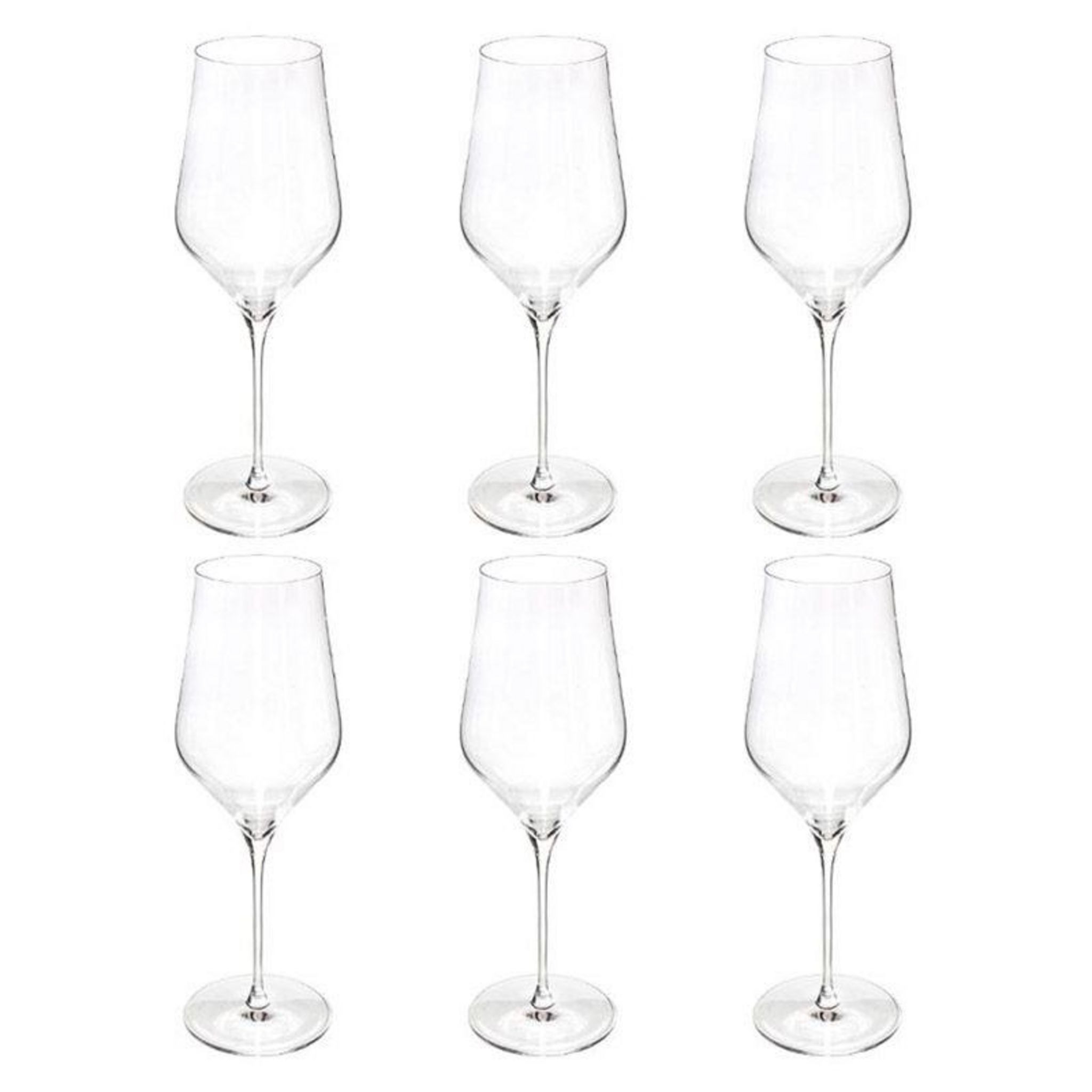 Lot de 6 Verres à Vin Mona 25cl Transparent pas cher 