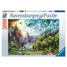 RAVENSBURGER Puzzle 3000 pièces Le règne des dragons