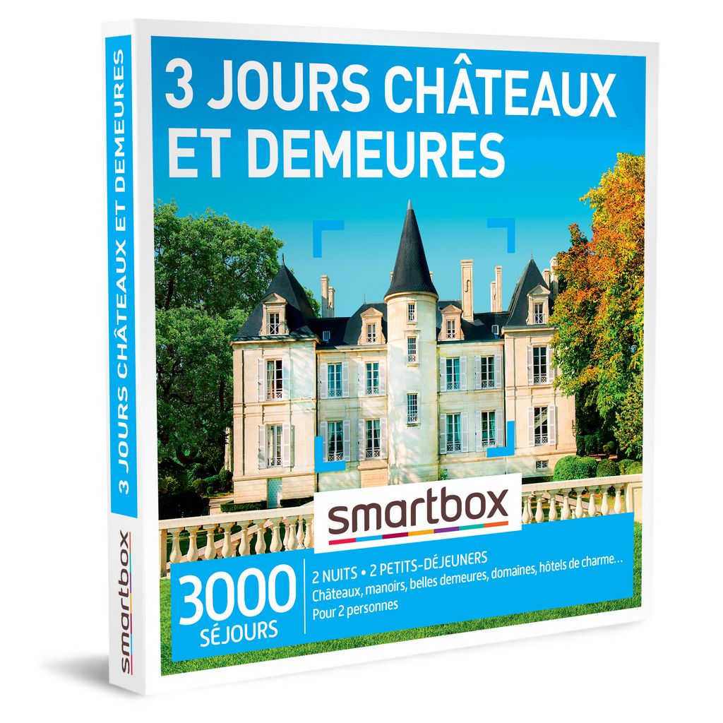 Nuit De Rêve Au Château Et Belles Demeures Difficulté Artificiel Disparaître smartbox week end en amoureux 2 nuits  Zone humide Encourager Buffet