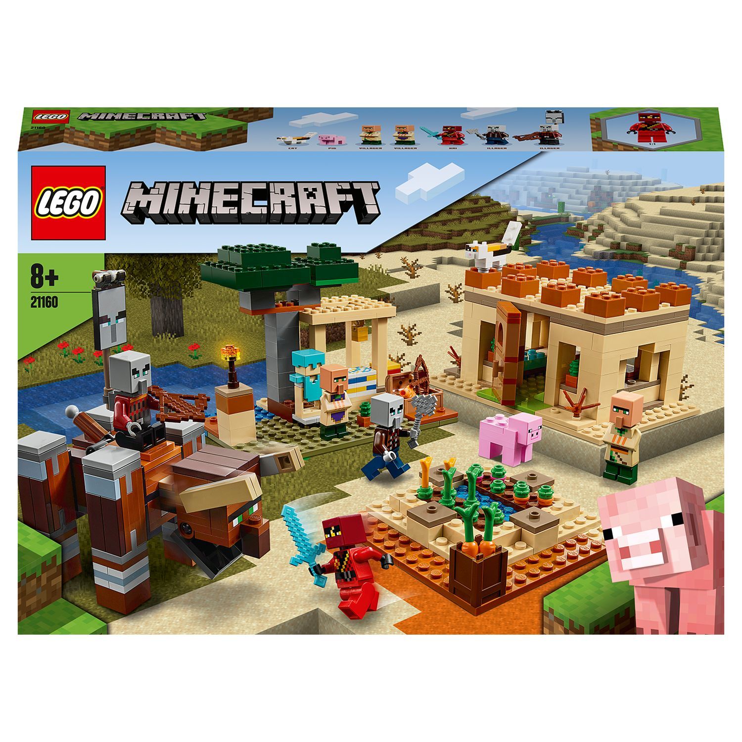 LEGO® 21257 - L'attaque du Dévoreur - LEGO® Minecraft™ - Jeux de