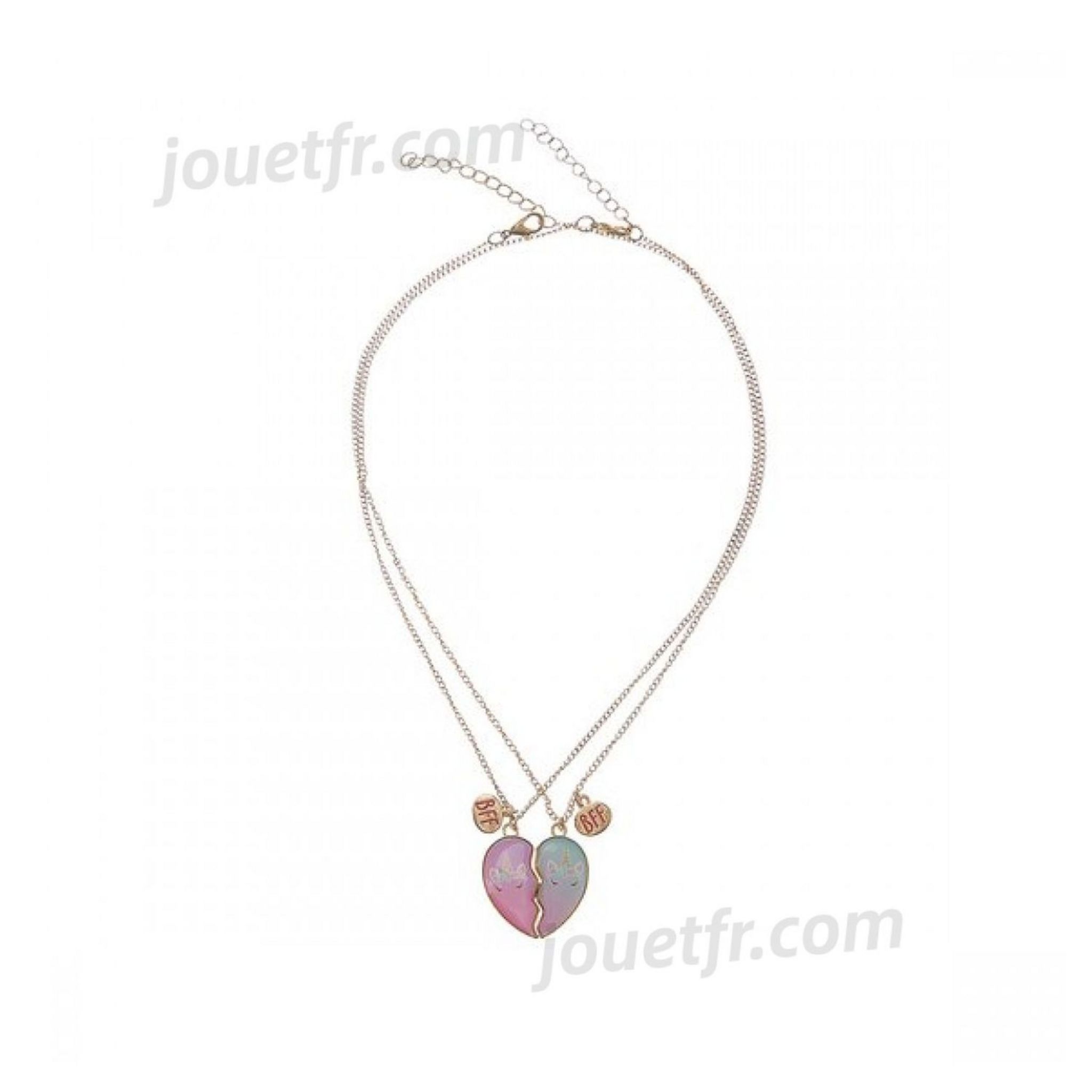 Collier best friends pour des amis avec une licorne