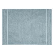 ACTUEL Tapis de bain uni en coton éponge tissé 1000 gr/m2  (Bleu clair)