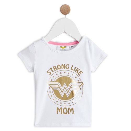 T-shirt manches courtes spécial fêtes des mères bébé fille