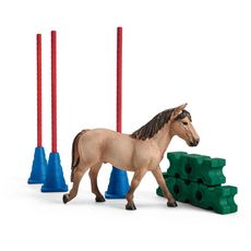 Schleich Figurine - Slalom pour poney