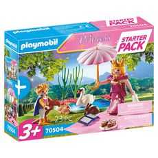 PLAYMOBIL 70504 - Princess - Starter Pack Reine et enfant
