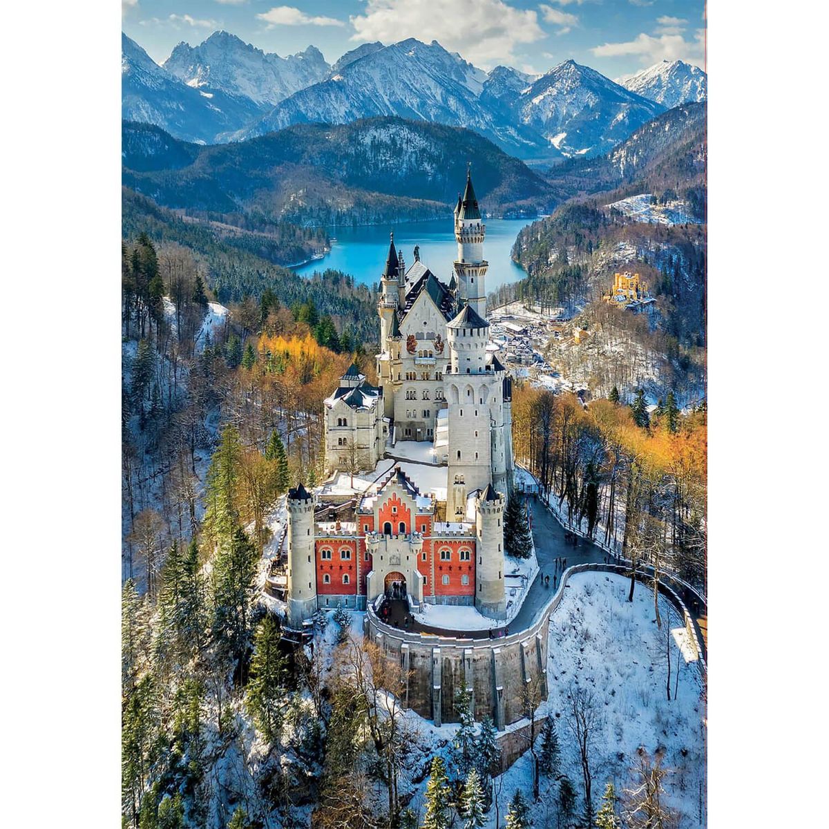 EDUCA Puzzle 1000 pièces :  Château De Neuschwanstein