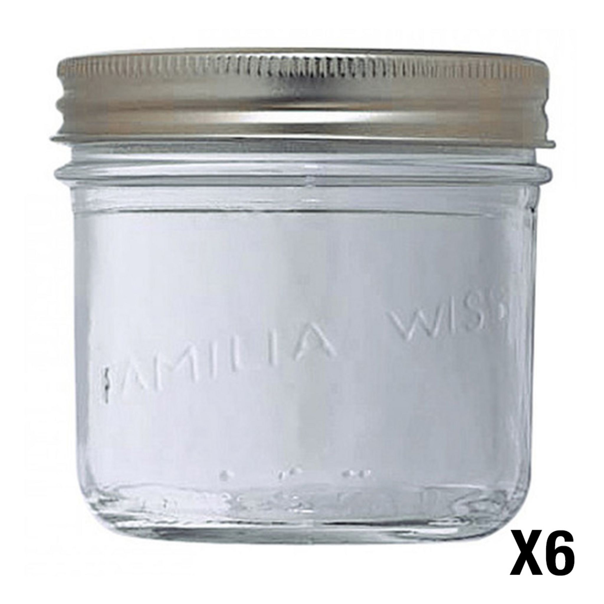 Bocal en verre Super - Le Parfait - 0,5 L - x6 Le Parfait