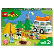 LEGO DUPLO Ma ville 10946 - Aventures en camping-car en famille dès 2 ans