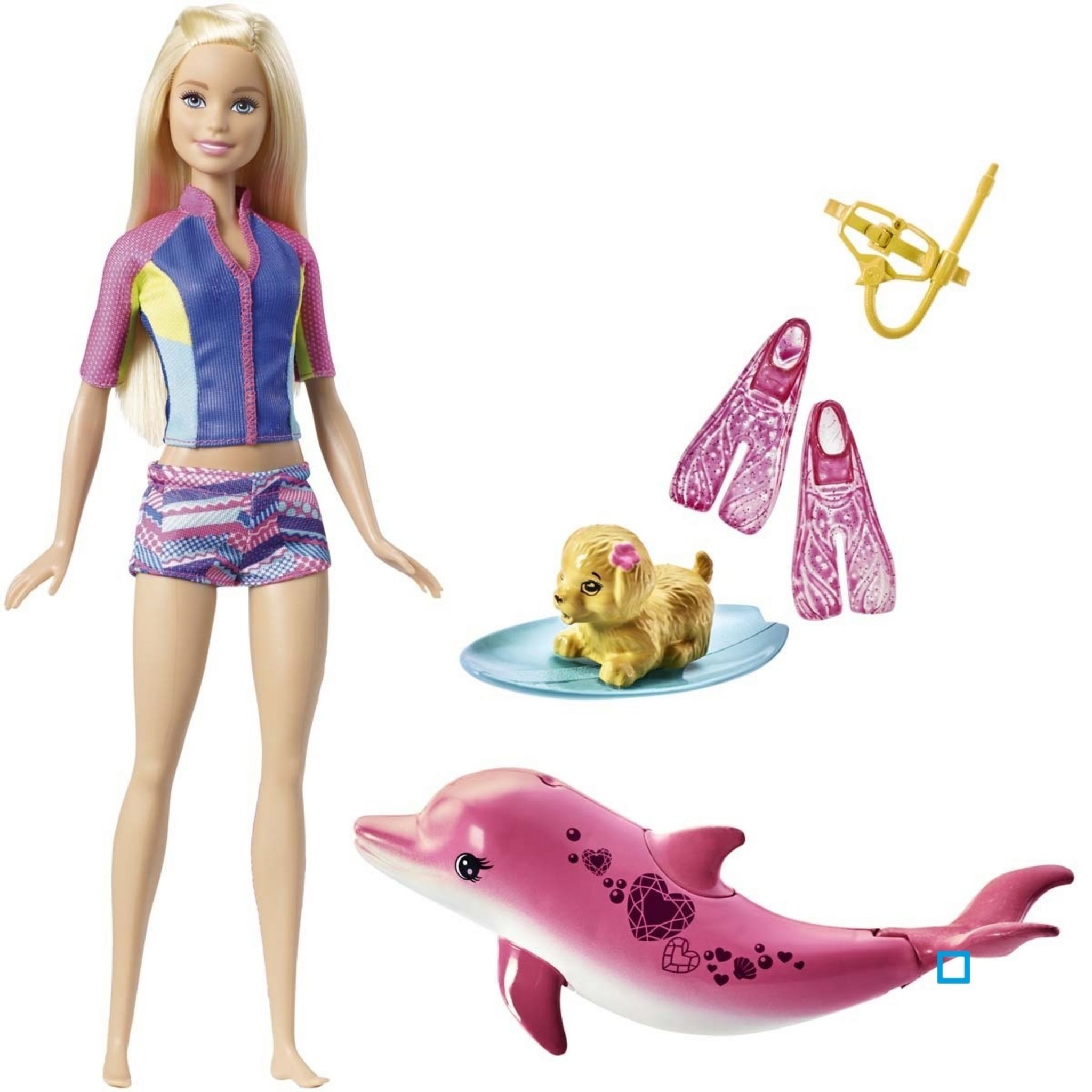 MATTEL Barbie et son chien heure du bain pas cher 