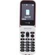 Doro Téléphone portable 6060 Rouge / Blanc