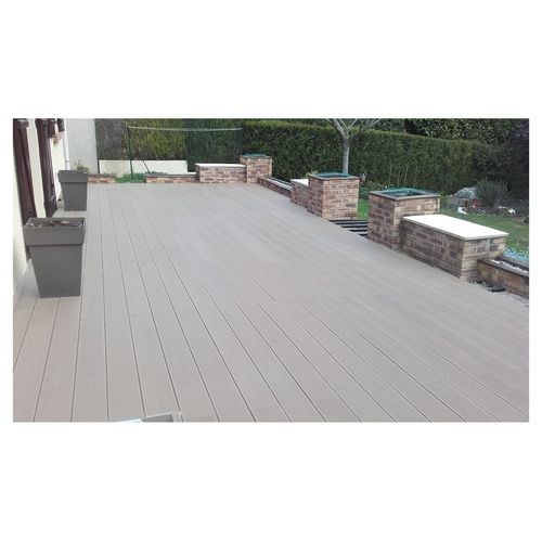 Pack terrasse composite Extra Protect coloris grège