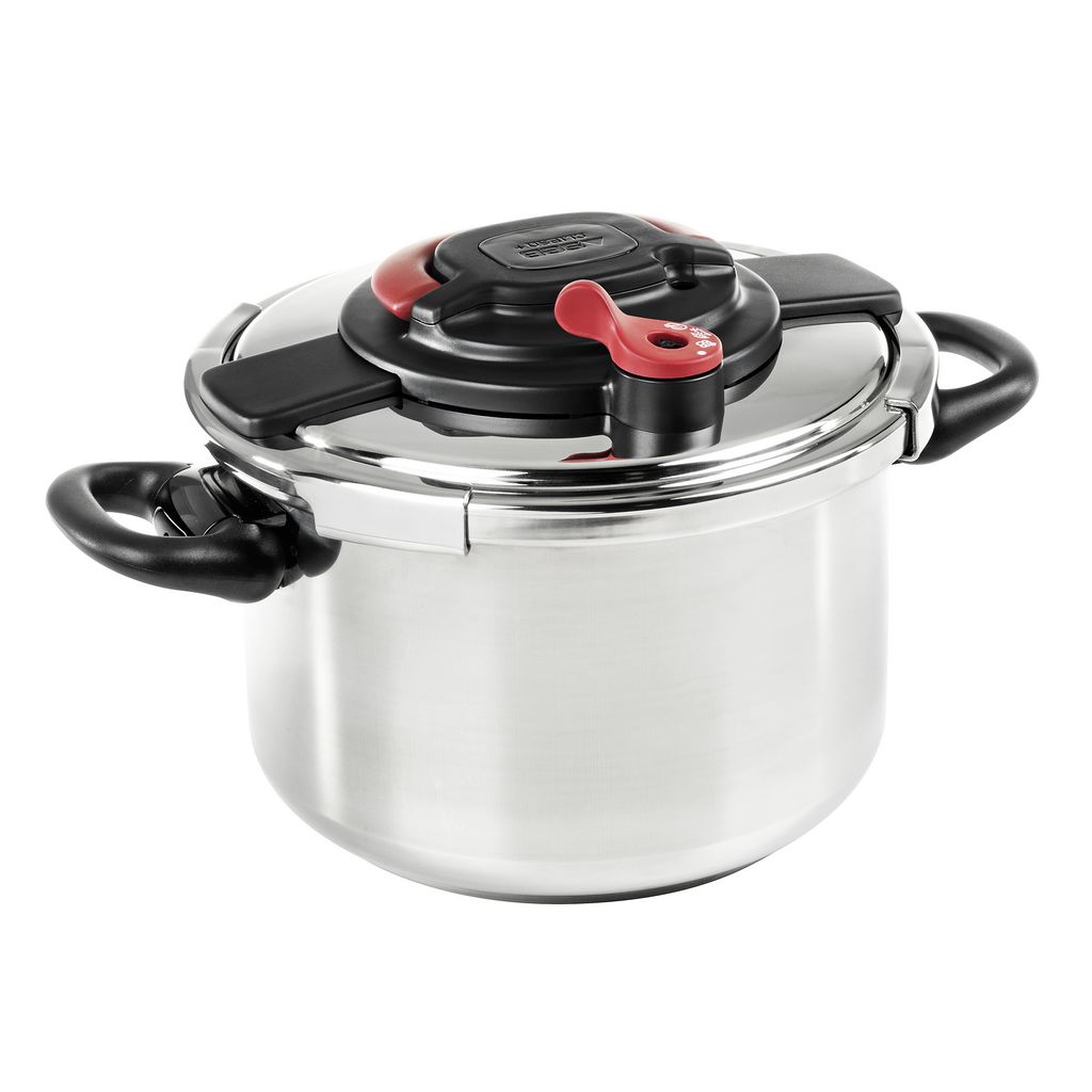 Cocotte minute SEB Clipso One 8L + balance culinaire Optiss Pas