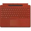 microsoft pack clavier+stylet surface pro x/8/9 rouge