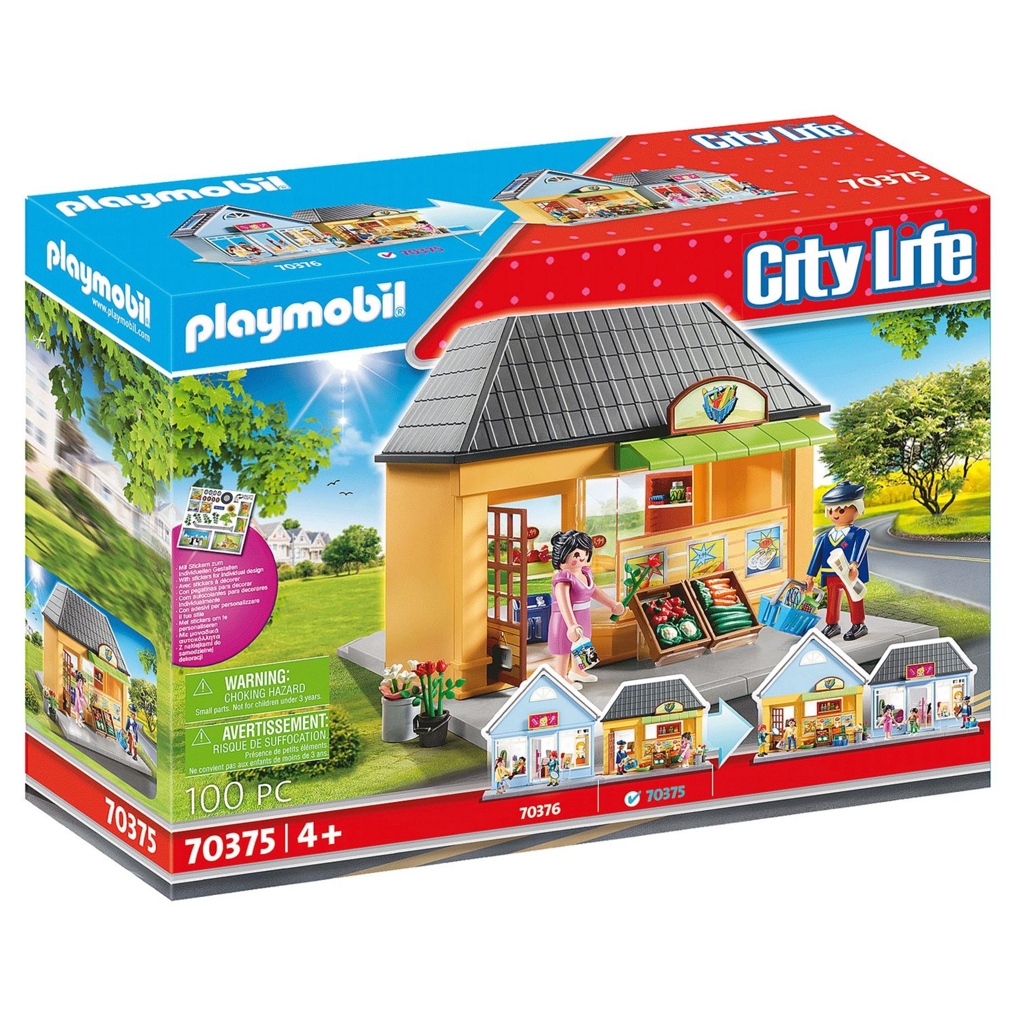 PLAYMOBIL 70281 - City Life - Parc de jeux et enfants pas cher 