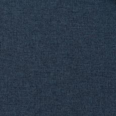 Rideaux occultants aspect lin avec crochets 2pcs Bleu 140x175cm